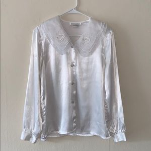 Impressions of California Vintage Silky Blouse